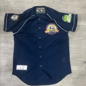 Cooperstown All Star Village Navy Jersey